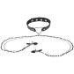 Sex & Mischief Amor Halsband met Tepelklemmen