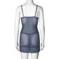 NORTIE Morning Glory Night Blue Babydoll Set