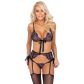 kissable Floral BH en Jarretel Set
