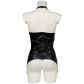 Late X Latex Haltertop met Jarretels