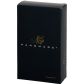 Noir Handmade Wetlook String met Zilveren Sluiting
