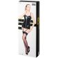 Black Level Vinyl Zipper Korset