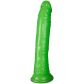 Realrock Glow in the Dark Slim Dildo met Zuignap 20 cm