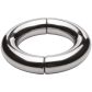 Master Series Mega Magnetize Roestvrijstalen Magnetische Cockring