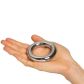 Master Series Mega Magnetize Roestvrijstalen Magnetische Cockring
